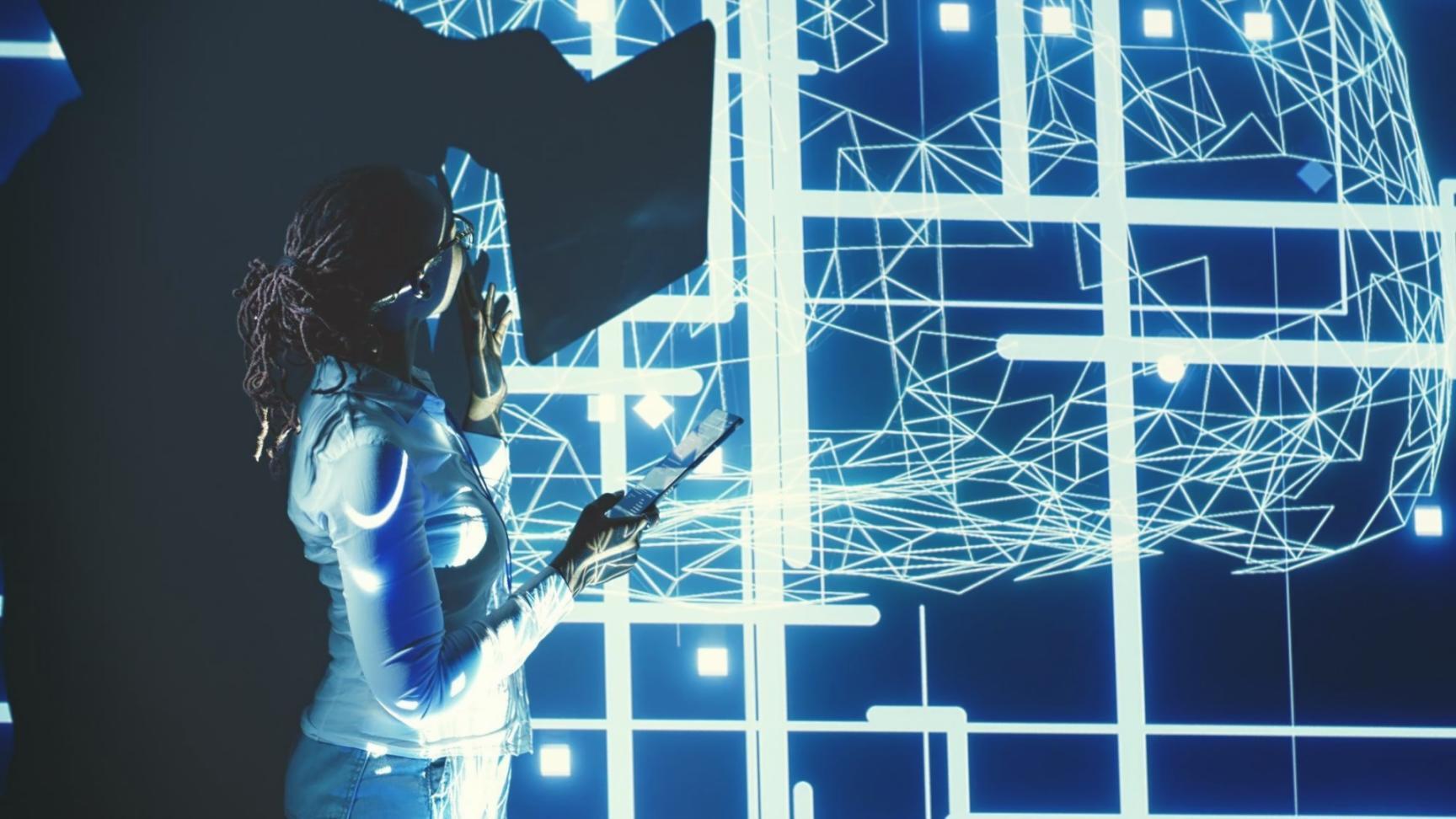 Modern design workspace showing current teaching methodology